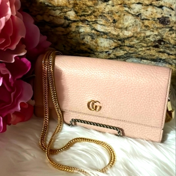 Gucci Handbags - Authentic Gucci wallet on chain